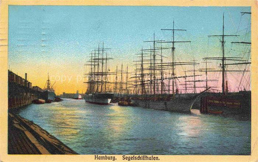 74030013 Segelschiffe Sailing Ship Navire a Voiles Barco de Vela-- Hamburg Hafen