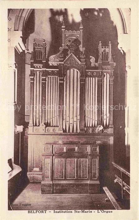 74030051 Orgel Kirchenorgel Organ Orgue Belfort