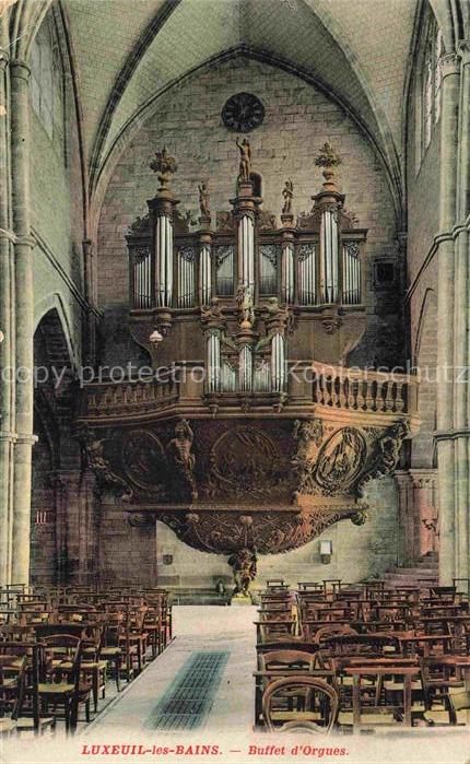 74030053 Orgel Kirchenorgel Organ Orgue Luxeuil les Bains