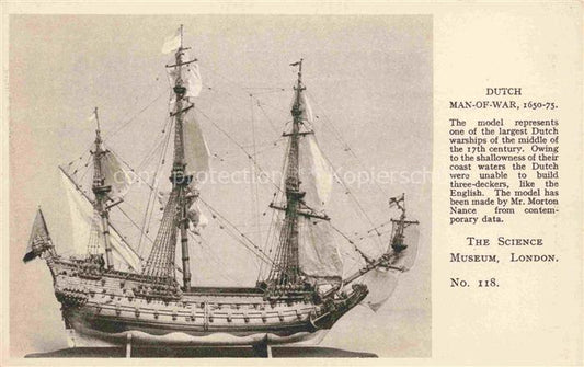 74032202 Segelschiffe Sailing Ship Navire a Voiles Barco de Vela-- Dutch Man of