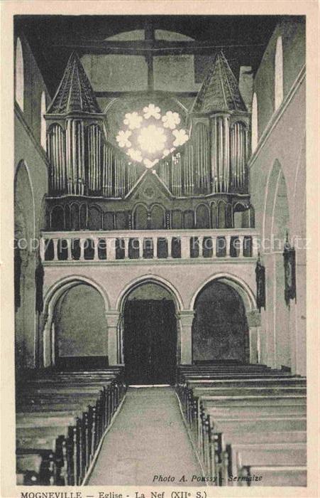 74030637 Orgel Kirchenorgel Organ Orgue Mogneville Eglise