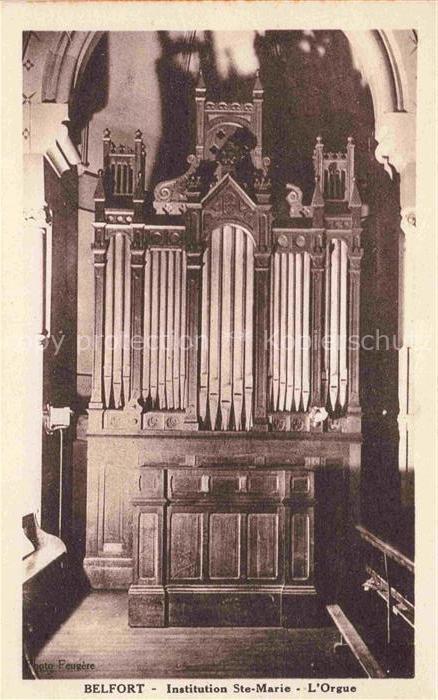 74030638 Orgel Kirchenorgel Organ Orgue Belfort Ste Marie