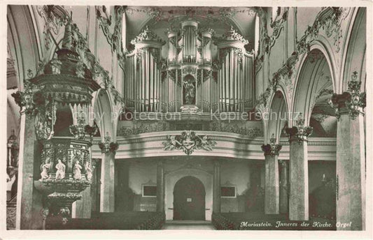 74030656 Orgel Kirchenorgel Organ Orgue Mariastein