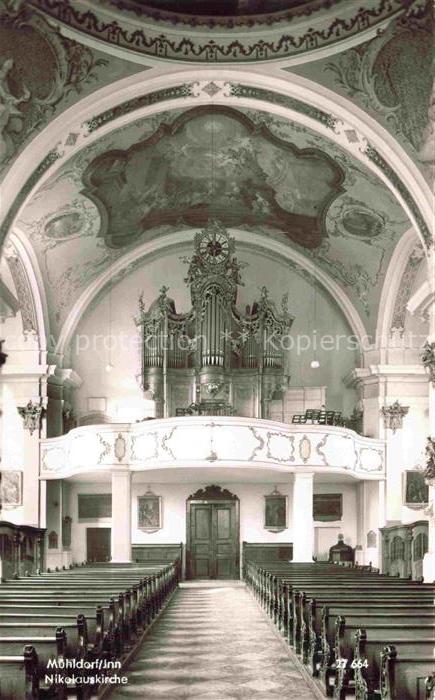 74030664 Orgel Kirchenorgel Organ Orgue Moehldorf Nikolauskirche