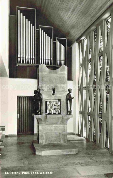 74030665 Orgel Kirchenorgel Organ Orgue St. Peter u. Paul Eppe Waldeck