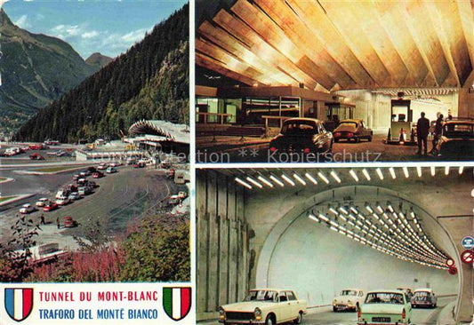 74031192 Autobahn Autostrada Autoroute Highway Tunnel du Mont Blank Chamonix