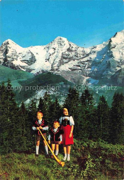 74031203 Alphorn Cor des Alpes-- Berner Oberland Trachtengruppe