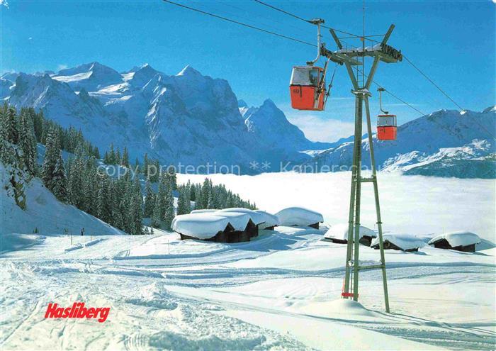 74031204 Seilbahn Cable-Car Telepherique Hasliberg Meiringen