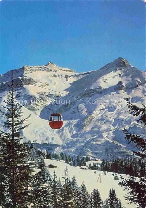 74031206 Seilbahn Cable-Car Telepherique Vaudoises Gorges Rouge