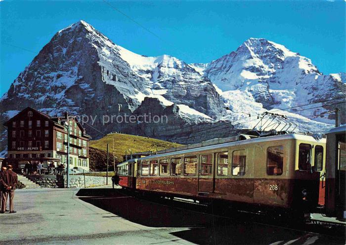 74031212 Zahnradbahn Standseilbahn Furniculaire Rack Railway-- Kleine Scheidegg