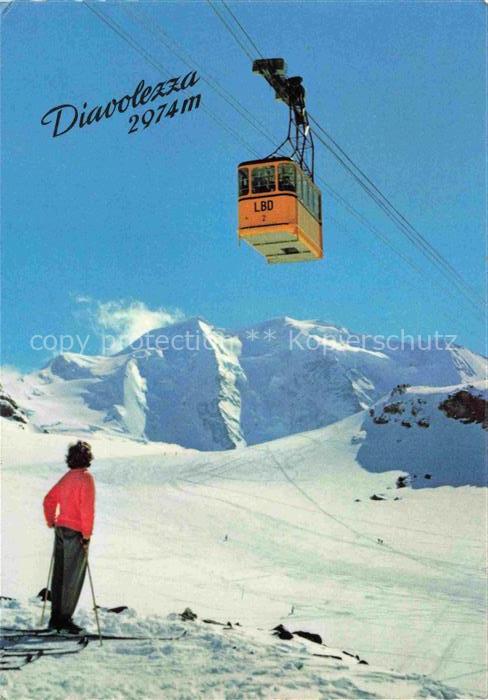 74031217 Seilbahn Cable-Car Telepherique Diavolezza