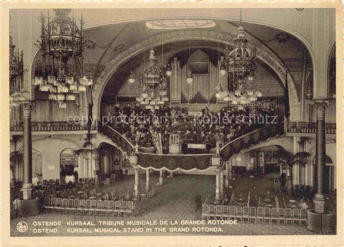 74031224 Orgel Kirchenorgel Organ Orgue Ostende Kursaal Rotonde