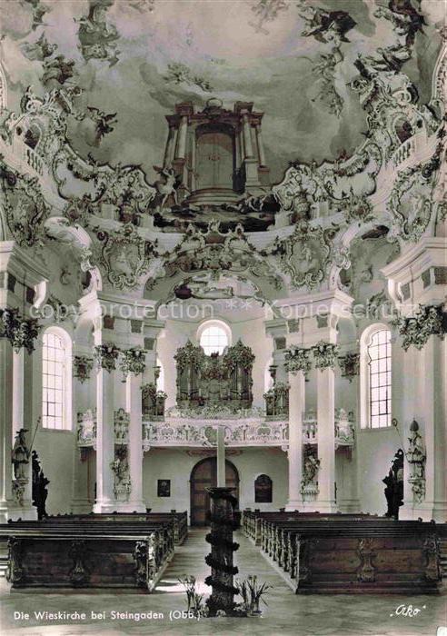 74031226 Orgel Kirchenorgel Organ Orgue Wallfahrtskirche Wies Schteingaden Obb.