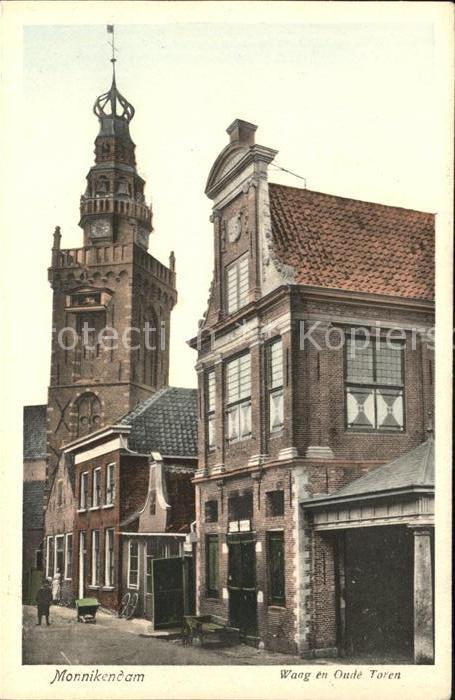 11738034 Monnickendam Waag et Oude Toren