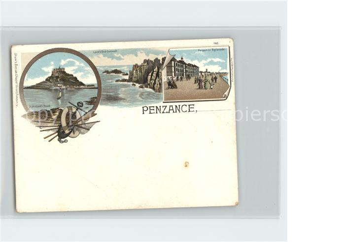 31738662 Penzance Penwith St. Michael's Mount Esplanade Litho