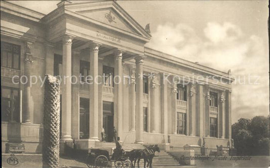 11735194 Constantinople Musee Imperiale Museum Horse-drawn carriage