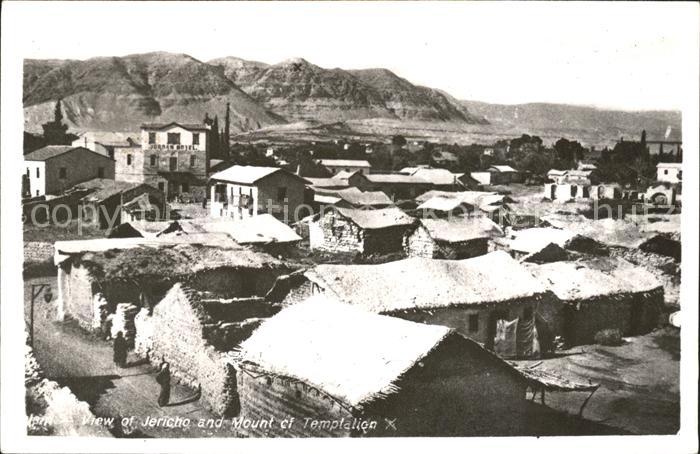 11735199 Jéricho Israël Vue générale et Mont de la Tentation