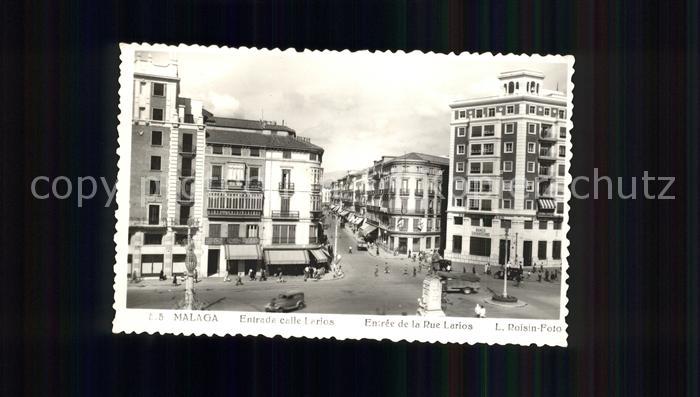 11735233 Malaga Andalousie Entrée Calle Larios