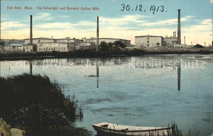 11735249 Fall River Massachusetts Arkwright et Barnaby Cotton Mills