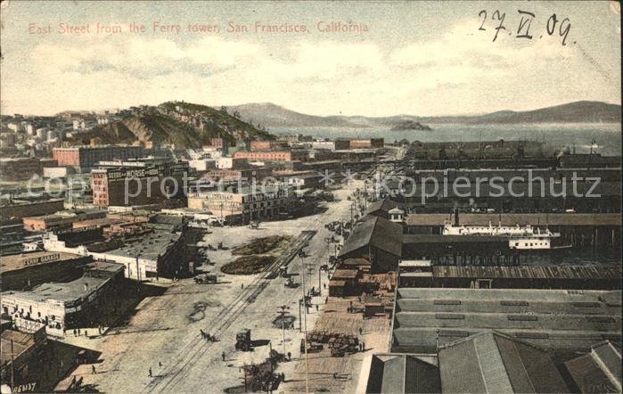 31735427 San Francisco California East Street from the Ferry Tower