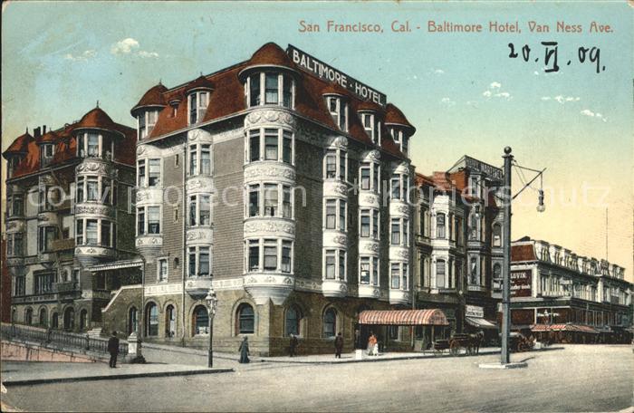 31735462 San Francisco California Baltimore Hotel Van Ness Avenue