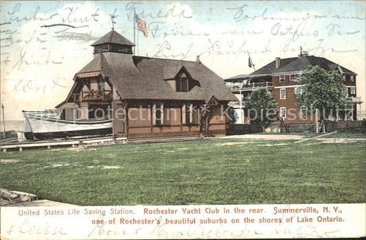 31735743 Rochester New York Yacht Club in the rear Summerville