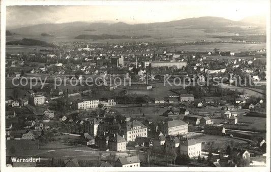 11881647 Warnsdorf Varnsdorf Boehmen Fliegeraufnahme