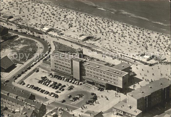 12040835 Zandvoort Holland Hotel Bouwes Fliegeraufnahme