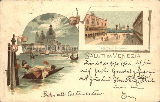 12151616 Venezia Venedig Piazzetta E San Giorgio