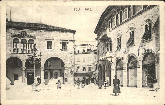 12358623 Pola Pula Croatia Foro Krieg