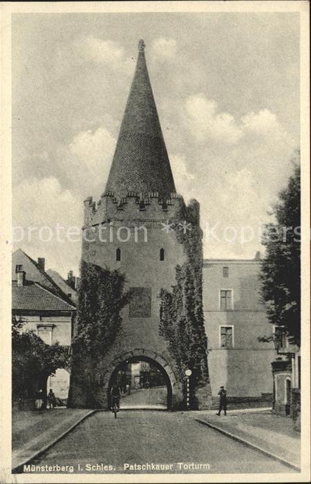 11602560 Oberschlesien Muensterberg Patschkauer Torturm