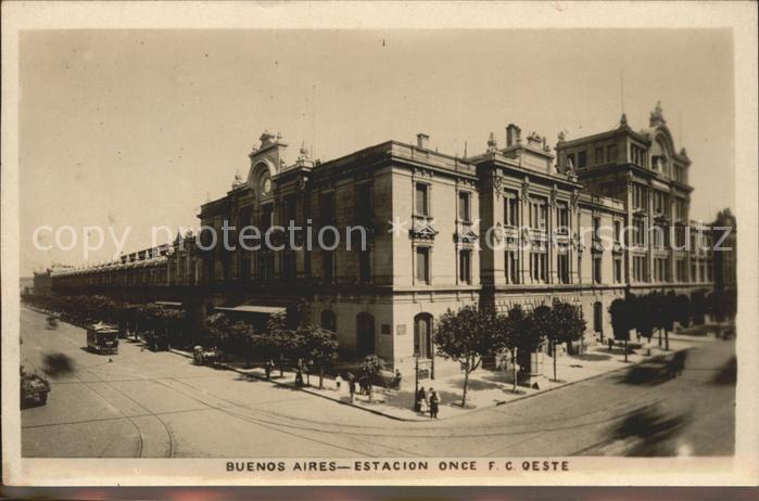 11679175 Gare de Buenos Aires Once FC Oeste