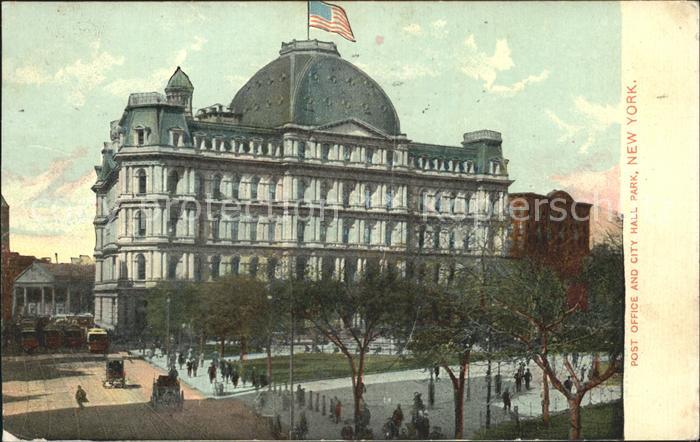 11709117 New York City Post Office and City Hall Park