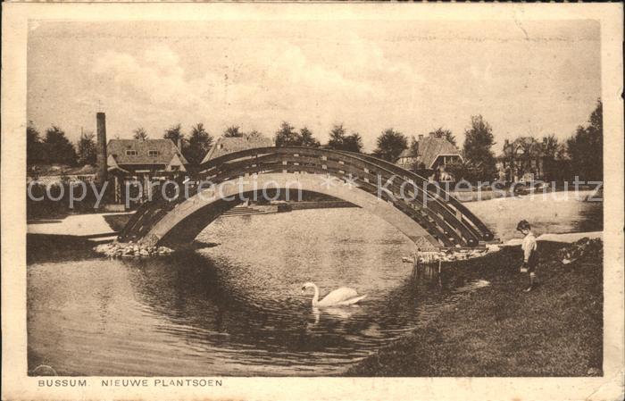 11758088 Pont des cygnes de Bussum Nieuwe Plantsoen