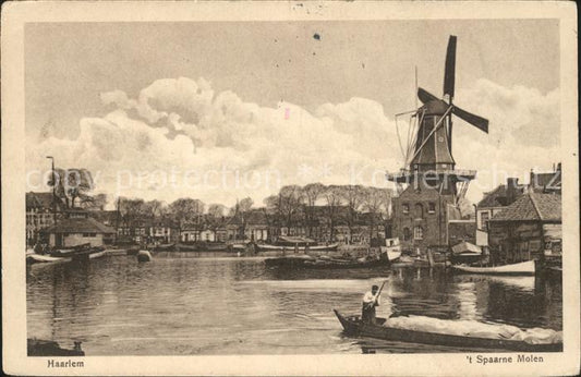 11758219 Moulin à vent Haarlem t Spaarne Molen