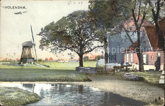 11761369 Moulin à vent de la ferme de Volendam