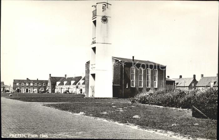 11761398 Petten Plein 1945 Kerk Kirche