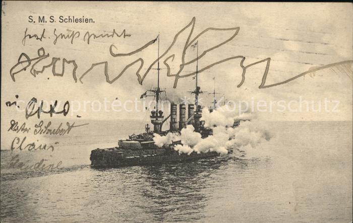 11863444 Navy WW1 SMS Schlesien