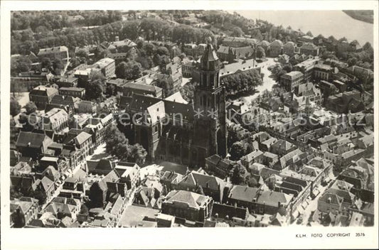 11876608 Arnhem voor 1940 St Eusebiuskerk met omgeving Fliegeraufnahme