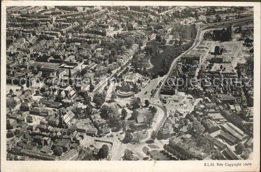 11877088 Arnhem Musis Sacrum en Velperplein Fliegeraufnahme