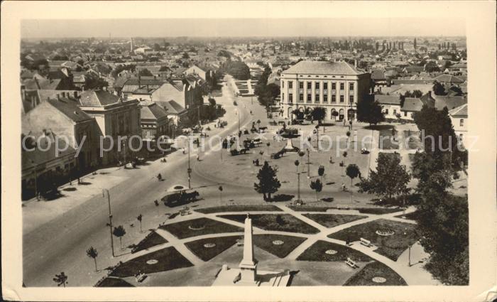 11900913 Nagykoros Platz Denkmal Fliegeraufnahme