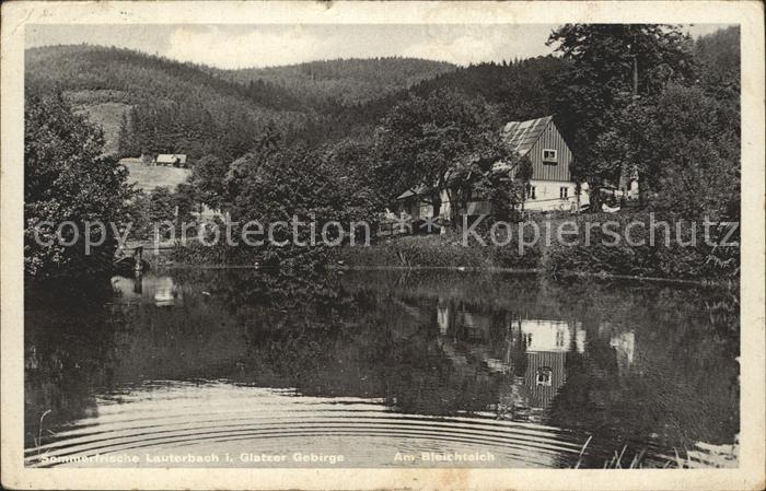 12072345 Lauterbach Niederschlesien Am Bleichteich Sommerfrische