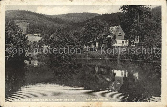 12072345 Lauterbach Niederschlesien Am Bleichteich Sommerfrische