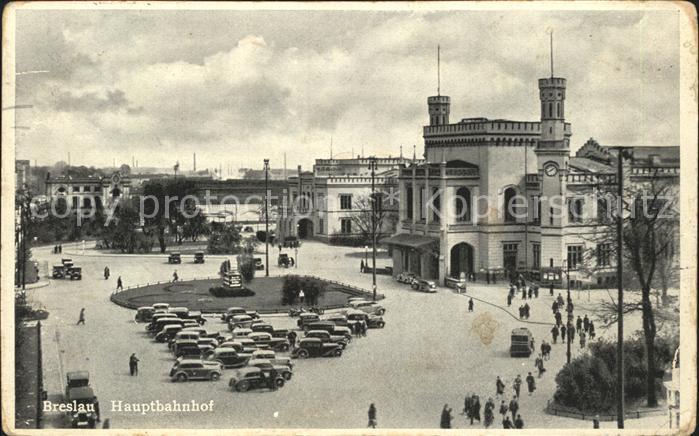 12130599 Breslau Niederschlesien Hauptbahnhof NZ3