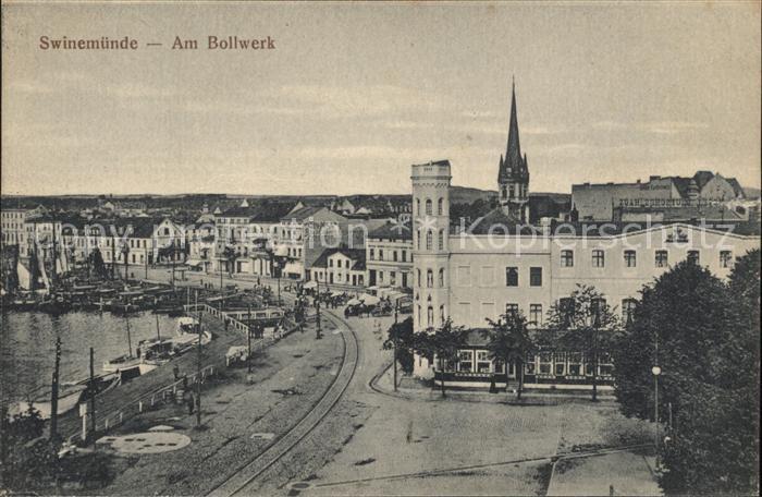 12163698 Swinemünde station balnéaire de la mer Baltique Poméranie occidentale au pavois