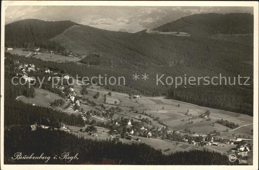 12175994 Brueckenberg Riesengebirge Blick von der Koppe