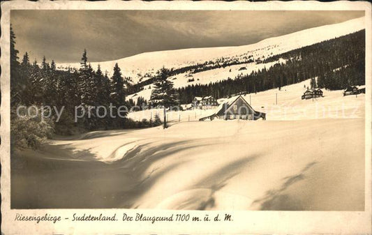 12187476 Sudetenland Region Riesengebirge Blaugrund