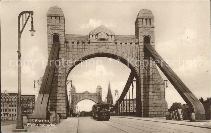 12190621 Breslau Niederschlesien Freiheitsbruecke