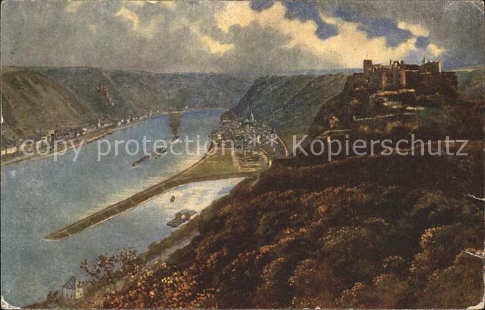 12233973 Hoffmann Heinrich Ruine Rheinfels St. Goar St. Goarshausen