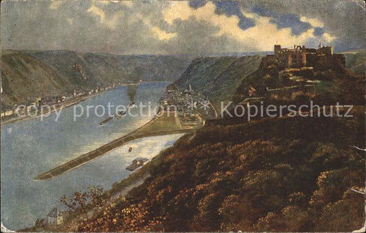 12233973 Hoffmann Heinrich Ruine Rheinfels St. Goar St. Goarshausen